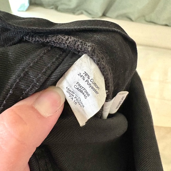 Madewell Crossback Black Overalls size M - Picture 8 of 9